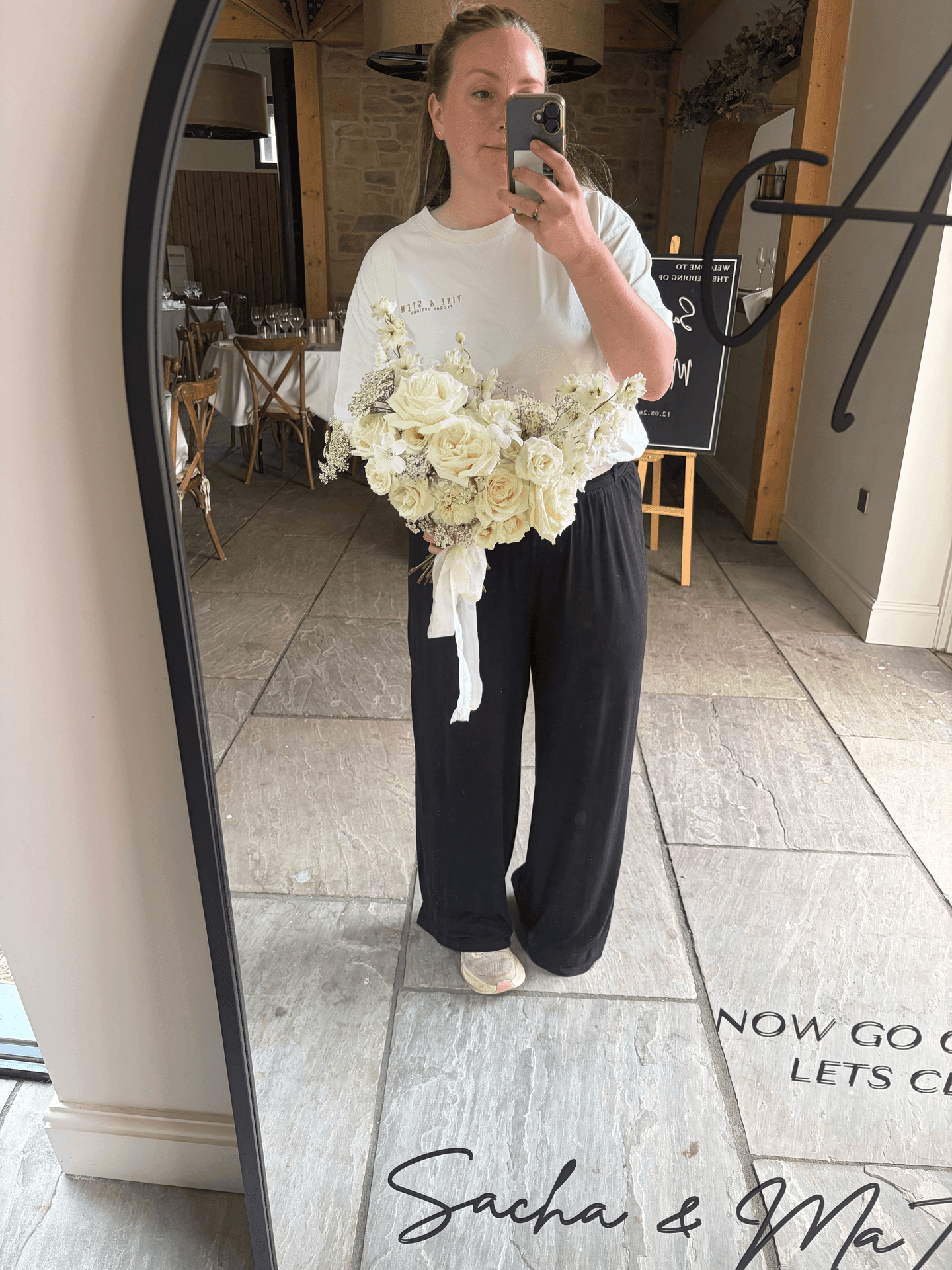 Halton Grove wedding flowers in Northumberland