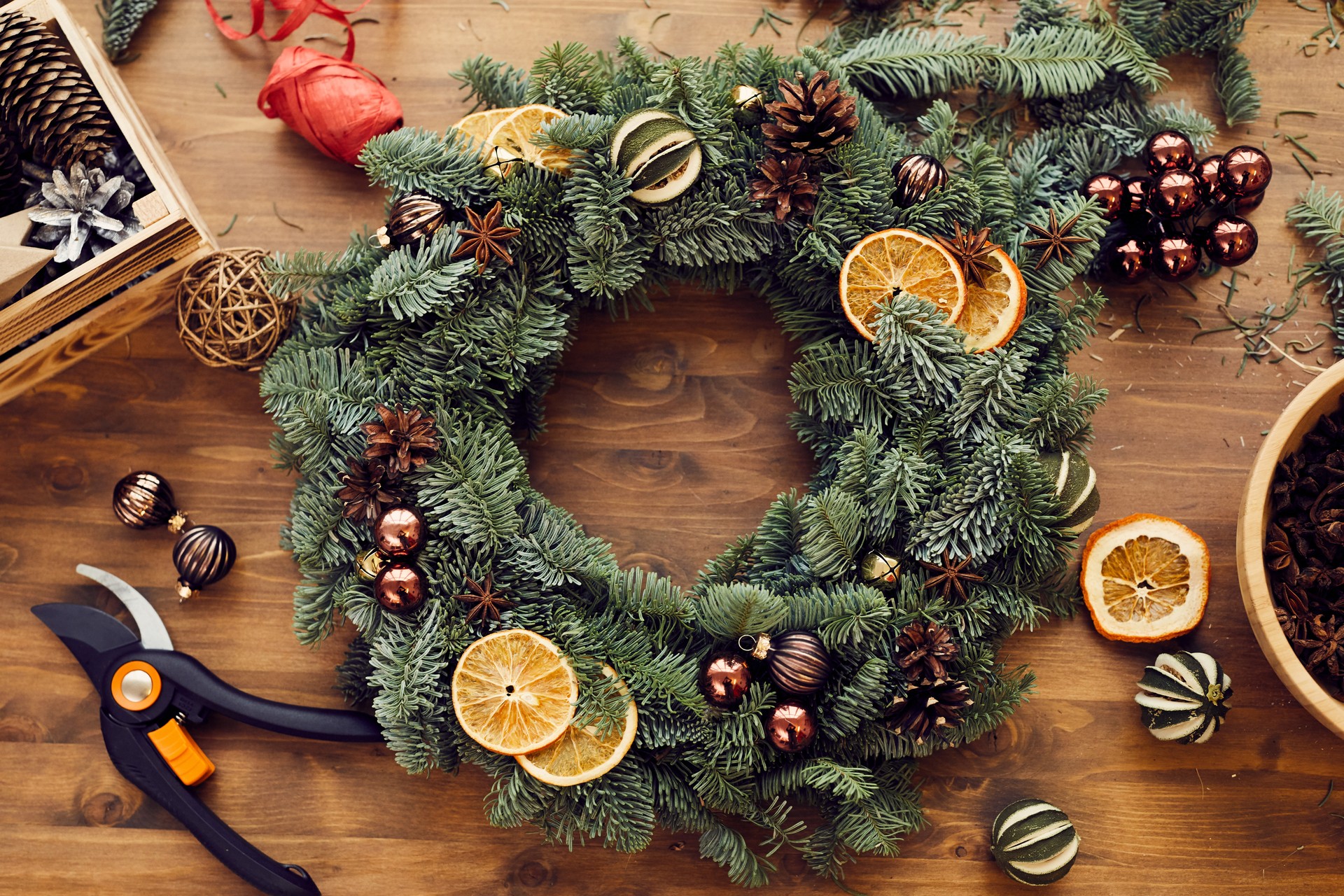 Luxury Christmas Wreath Workshop 